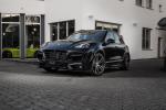 Porsche Cayenne Turbo S Magnum in Black by TechArt 2016 года